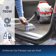 BISSELL 1558N Spotclean Pro Fleckenreiniger, Netzbetrieb