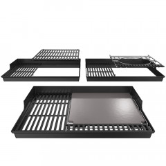 Weber CRAFTED Gourmet BBQ System Glasierter Pizzastein (7681)