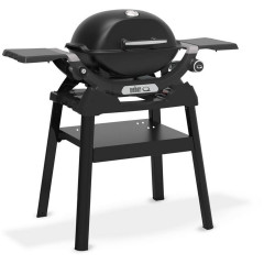 WEBER Q 1200 N Gasgrill, Schwarz (2,94 kW)