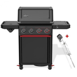 Weber Spirit EPX-435R Stealth Gasgrill mit Sear Zone, Drehspieß & Thermometer Weber Spirit EPX-435R Stealth Gasgrill mit Sear Zone, Drehspieß & Thermometer