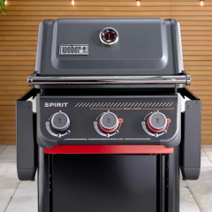 Weber Spirit E-325 Stealth Gasgrill mit 3 Brennern