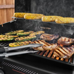 Weber Spirit E-325 Stealth Gasgrill mit 3 Brennern