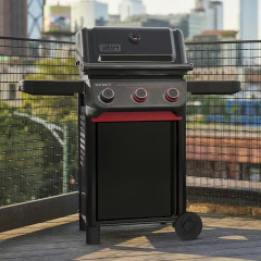Weber Spirit E-325 Stealth Gasgrill mit 3 Brennern