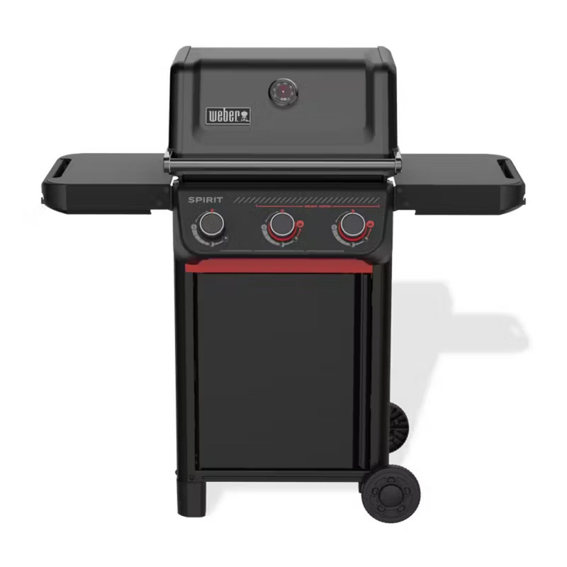 Weber Spirit E-325 Stealth Gasgrill mit 3 Brennern