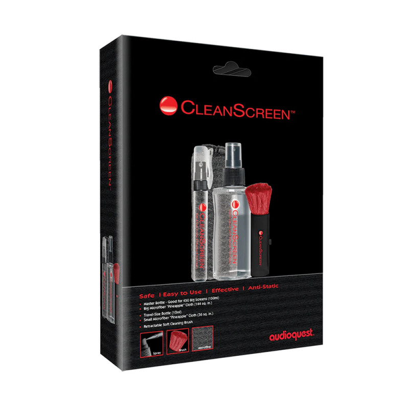 Audioquest Cleanscreen Kit Reinigungsset