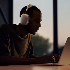 APPLE AIRPODS MAX SPACE GRAU (LIGHTNING) MGYH3ZM/A, Over-ear Kopfhörer Bluetooth Space Grau