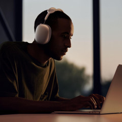 APPLE AIRPODS MAX SPACE GRAU (LIGHTNING) MGYH3ZM/A, Over-ear Kopfhörer Bluetooth Space Grau