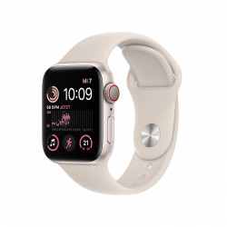 APPLE SE GPS+CEL 40 STARL ALU W STARL SPORT REG Smartwatch Fluorelastomer Fluorelastomer, 130 - 200 mm, Polarstern APPLE SE GPS+CEL 40 STARL ALU W STARL SPORT REG Smartwatch Fluorelastomer Fluorelastomer, 130 - 200 mm, Polarstern