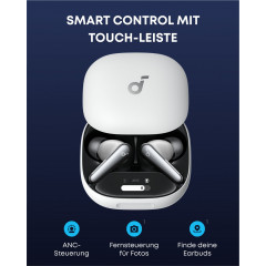 SOUNDCORE BY ANKER Liberty 4 Pro, In-ear Kopfhörer Bluetooth Weiß