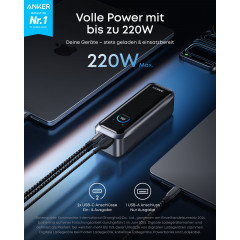 ANKER A110BH11 Prime, 3 Ports Powerbank 20100mAh Schwarz