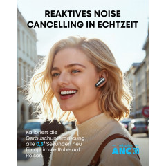 SOUNDCORE BY ANKER Liberty 4 Pro, In-ear Kopfhörer Bluetooth Schwarz