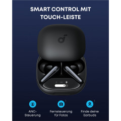SOUNDCORE BY ANKER Liberty 4 Pro, In-ear Kopfhörer Bluetooth Schwarz