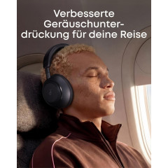SOUNDCORE BY ANKER Space 2, Over-ear Kopfhörer Bluetooth Black