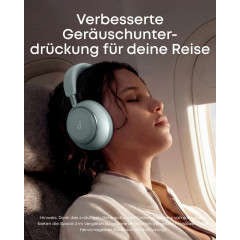 SOUNDCORE BY ANKER Space 2, Over-ear Kopfhörer Bluetooth Green