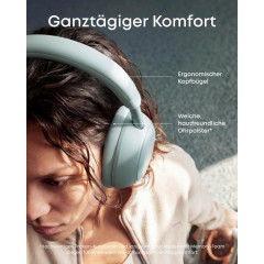 SOUNDCORE BY ANKER Space 2, Over-ear Kopfhörer Bluetooth Green