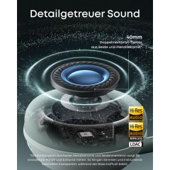 SOUNDCORE BY ANKER Space 2, Over-ear Kopfhörer Bluetooth Green