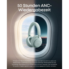 SOUNDCORE BY ANKER Space 2, Over-ear Kopfhörer Bluetooth Green
