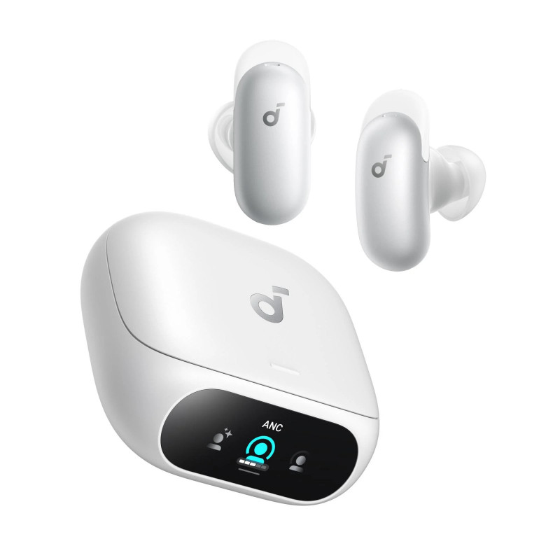 SOUNDCORE BY ANKER Liberty 5 Pro TWS, Anrufqualität 10 Mikros, Noise Cancelling, ANC 4.0, Hi-Res, In-ear Kopfhörer Bluetooth White