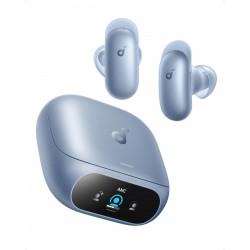 SOUNDCORE BY ANKER Liberty 5 Pro TWS, Anrufqualität 10 Mikros, Noise Cancelling, ANC 4.0, Hi-Res, In-ear Kopfhörer Bluetooth Blue