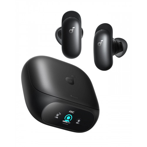 SOUNDCORE BY ANKER Liberty 5 Pro TWS, Anrufqualität 10 Mikros, Noise Cancelling, ANC 4.0, Hi-Res, In-ear Kopfhörer Bluetooth Black