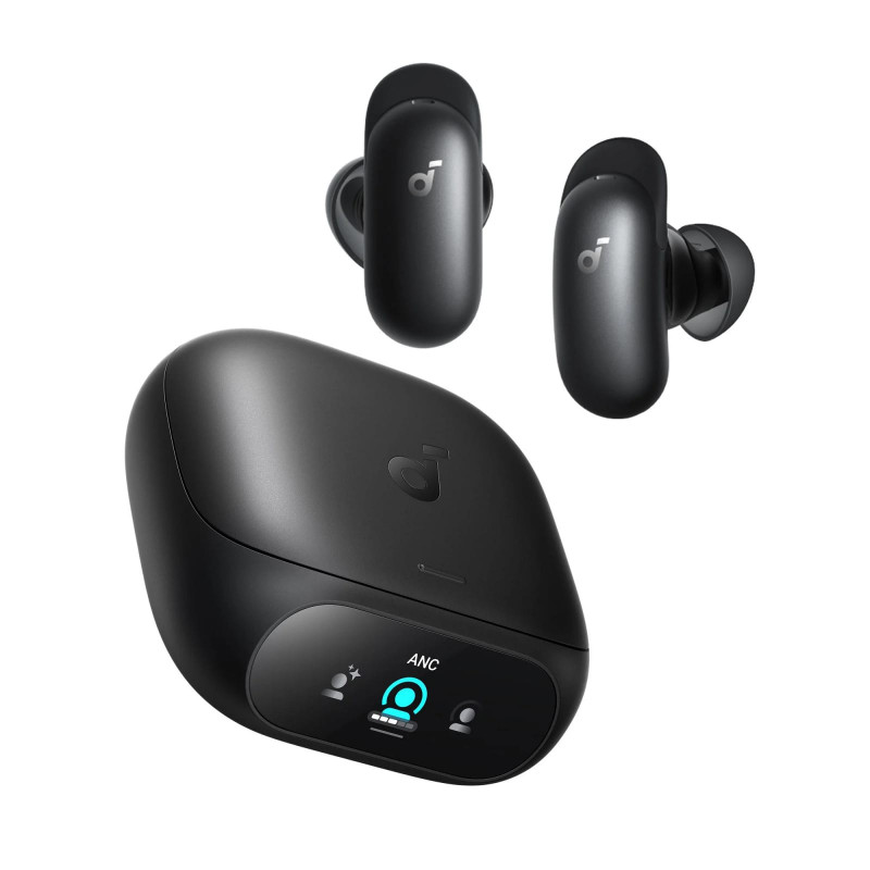 SOUNDCORE BY ANKER Liberty 5 Pro TWS, Anrufqualität 10 Mikros, Noise Cancelling, ANC 4.0, Hi-Res, In-ear Kopfhörer Bluetooth Black