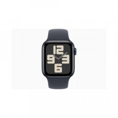 Apple Watch SE GPS 40mm Aluminiumgehäuse Mitternacht mit Sportarmband Mitternacht Smartwatch