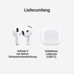 Apple AirPods 4 In-Ear Kopfhörer