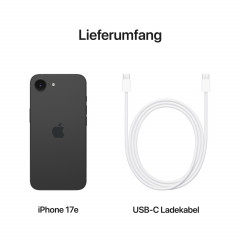 Apple iPhone 17e Smartphone 256 GB Schwarz