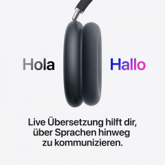 APPLE AirPods Max 2, Over-ear Kopfhörer Bluetooth Mitternacht