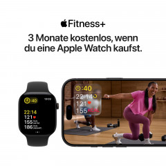 APPLE Watch Series 12 GPS 42, 2026 Smartwatch Aluminium Fluorelastomer, 130-180 mm, Space Grau