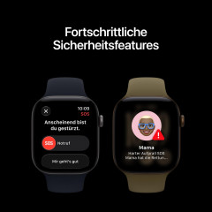 APPLE Watch Series 12 GPS 42, 2026 Smartwatch Aluminium Fluorelastomer, 130-180 mm, Dunkelbronze