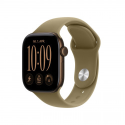 APPLE Watch Series 12 GPS 42, 2026 Smartwatch Aluminium Fluorelastomer, 130-180 mm, Dunkelbronze