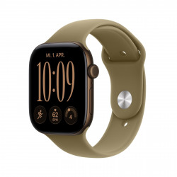 APPLE Watch Series 12 GPS 46, 2026 Smartwatch Aluminium Fluorelastomer, 160-210 mm, Dunkelbronze