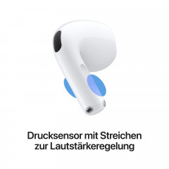 APPLE AirPods 5 + wireless charging Case, Open-ear Kopfhörer Bluetooth White