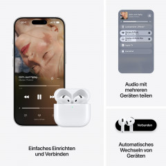 APPLE AirPods 5, Open-ear Kopfhörer Bluetooth White
