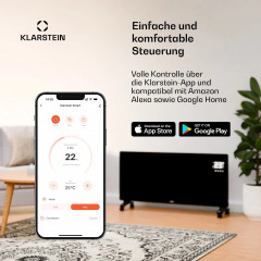 Bansin Smart 1500 Konvektionsheizgerät 1500W App-Steuerung