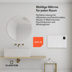 Bansin Smart 1500 Konvektionsheizgerät 1500W App-Steuerung