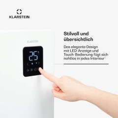 Bansin Smart 1500 Konvektionsheizgerät 1500W App-Steuerung