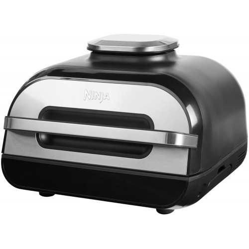 AG551EU Foodi Grill Max Heißluft-Fritteuse grau/silber