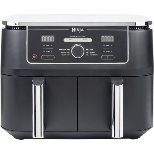 AF400EU Foodi Max Dual Zone Heißluft-Fritteuse schwarz