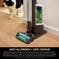 SHARK IP3251EUT PowerDetect Clean & Empty für Tierhaare Stielsauger, Akkubetrieb