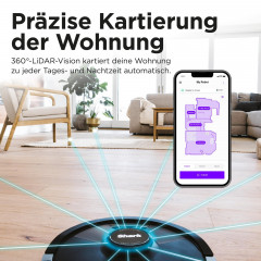 SHARK RV2620WDEU Matrix Plus 2in1 Saugroboter