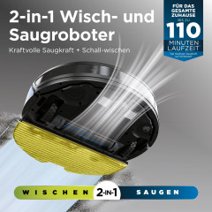 SHARK RV2620WDEU Matrix Plus 2in1 Saugroboter