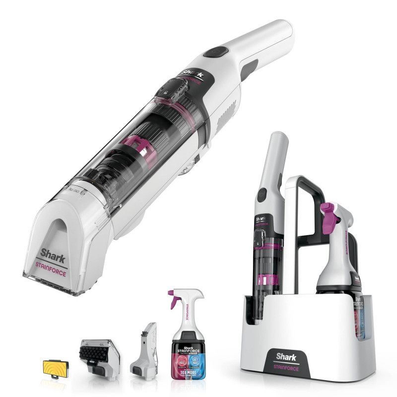Shark HX100EUT StainForce kabelloser Waschsauger zur Fleckenentfernung