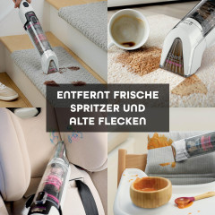 Shark HX100EUT StainForce kabelloser Waschsauger zur Fleckenentfernung