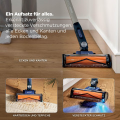 SHARK IA1241EU PowerDetect Speed Akku-Staubsauger, Stielsauger, Akkubetrieb, 350 Watt