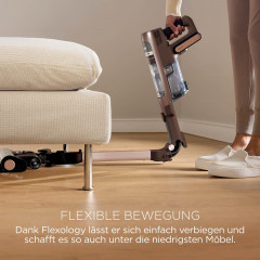 SHARK IA3246EUTBR PowerDetect Speed Luxe Collection Clean & Empty Akku-Staubsauger, Stielsauger, Akkubetrieb, 350 Watt