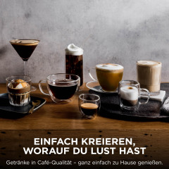 NINJA ES655EU Luxe Café Premier Plus, 3-in-1 Espresso-, Cold Brew- und Filterkaffeemaschine, Kaffeemaschine Silber