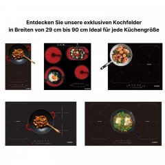 KB ELEMENTS ELK106PF Induktionskochfeld (90 cm breit, 5 Kochfelder)