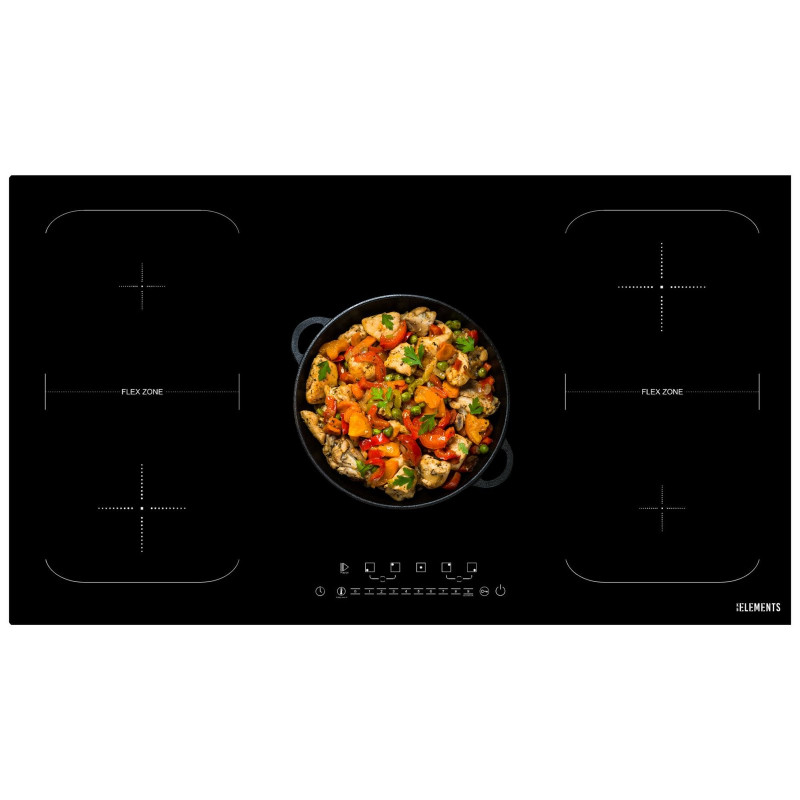 KB ELEMENTS ELK106PF Induktionskochfeld (90 cm breit, 5 Kochfelder)